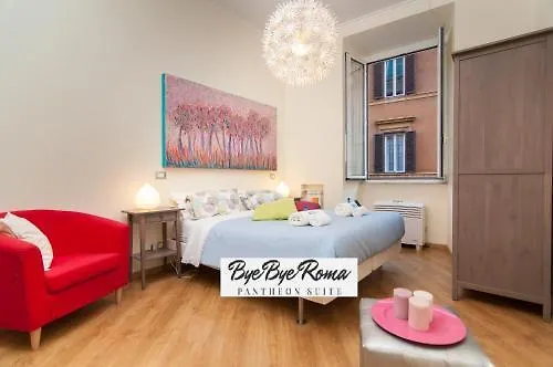 Alojamento de Acomodação e Pequeno-almoço Bye Bye Roma Pantheon Suite